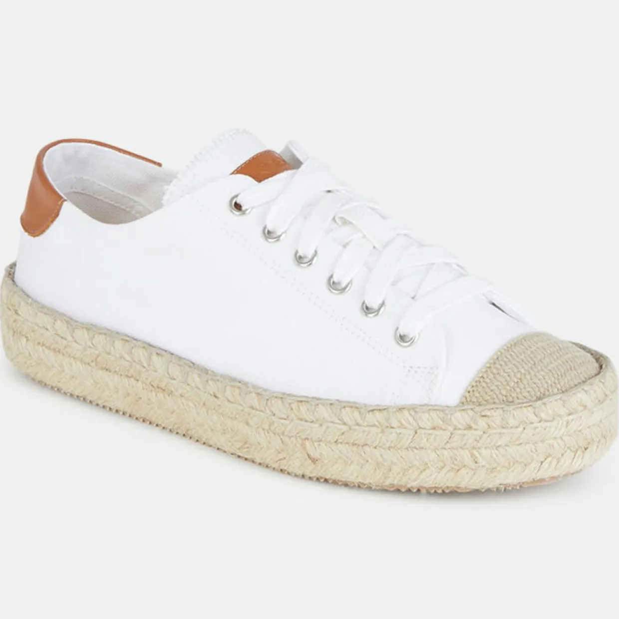 Espadrilles en Cuir Danny blanches-JW Anderson Clearance