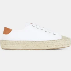 Espadrilles en Cuir Danny blanches-JW Anderson Clearance