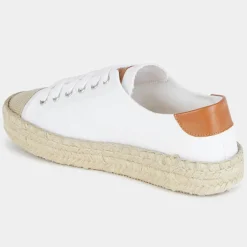 Espadrilles en Cuir Danny blanches-JW Anderson Clearance