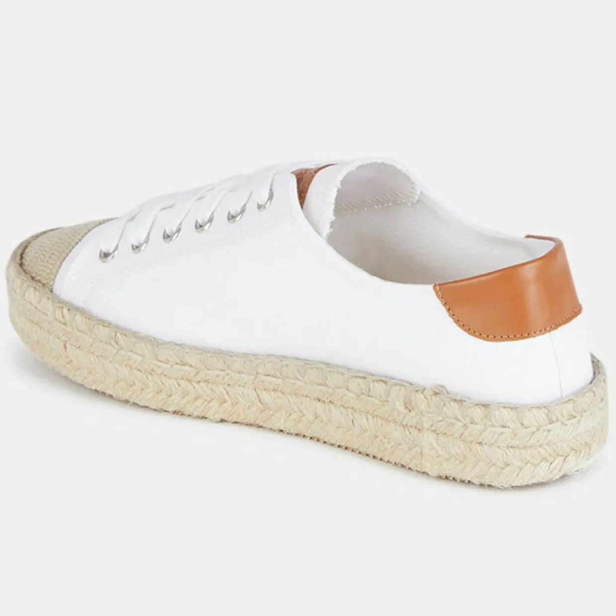 Espadrilles en Cuir Danny blanches-JW Anderson Clearance