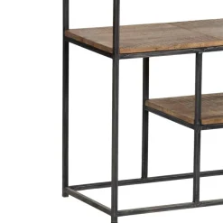 Etagere 7 niveaux manguier stockholm naturel ciré - 70x35x170 cm-Bois & Chiffons Clearance
