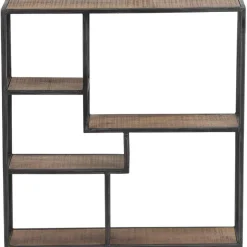 Bois & Chiffons Etagères^Etagere destructurée bois manguier stockholm naturel ciré - 77x22x79 cm