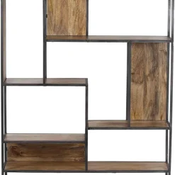 Bois & Chiffons Etagères^Etagere destructurée manguier stockholm naturel ciré - 110x25x125 cm