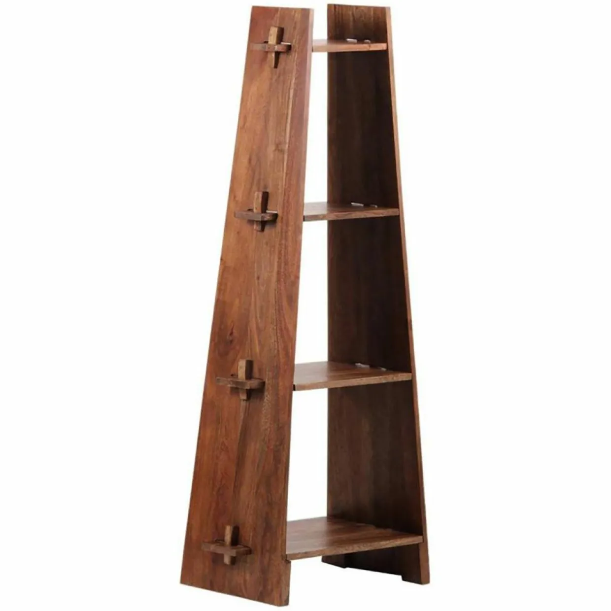 Bois & Chiffons Etagères^Etagère escalier marron - 48x35x137 cm