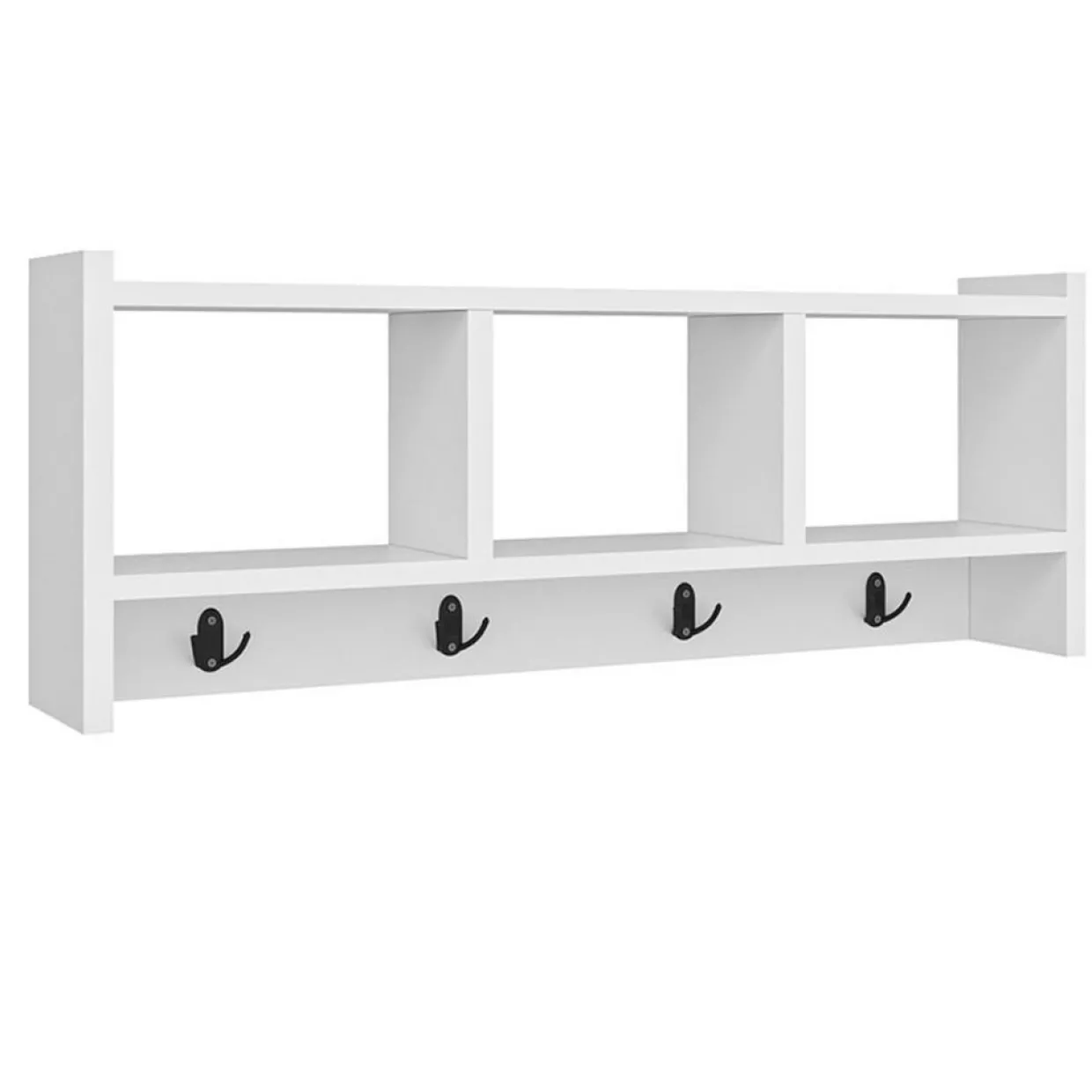 Homitis Etagères^Etagère porte-manteau Star blanche - 75.6x35x22 cm