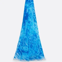 Femme Petrusse Echarpes, Foulards^Etole en Coton Bio ciel - 70x200 cm