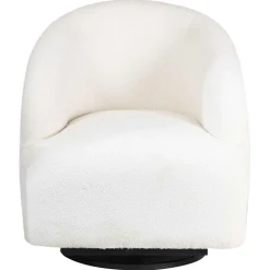 Bois & Chiffons Fauteuils^Fauteuil pivotant gubi blanc - 74x74x79 cm