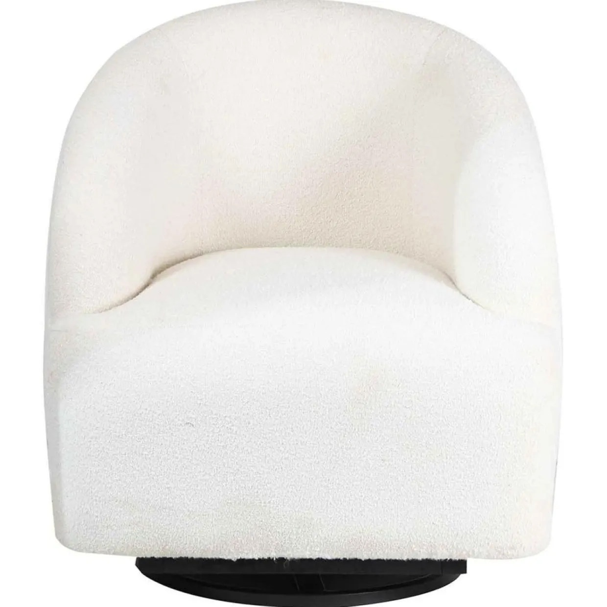 Bois & Chiffons Fauteuils^Fauteuil pivotant gubi blanc - 74x74x79 cm