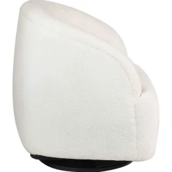 Bois & Chiffons Fauteuils^Fauteuil pivotant gubi blanc - 74x74x79 cm