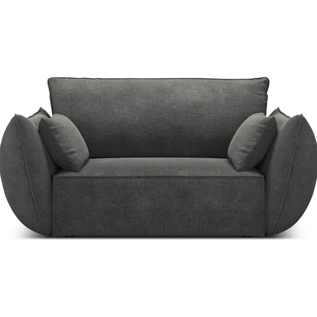 Fauteuil Vanda gris - 128x100x85 cm-Mazzini Sofas Clearance
