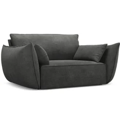 Fauteuil Vanda gris - 128x100x85 cm-Mazzini Sofas Clearance
