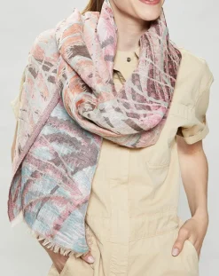 Foulard en Coton Cabaret rose - 60x200 cm-Petrusse Best