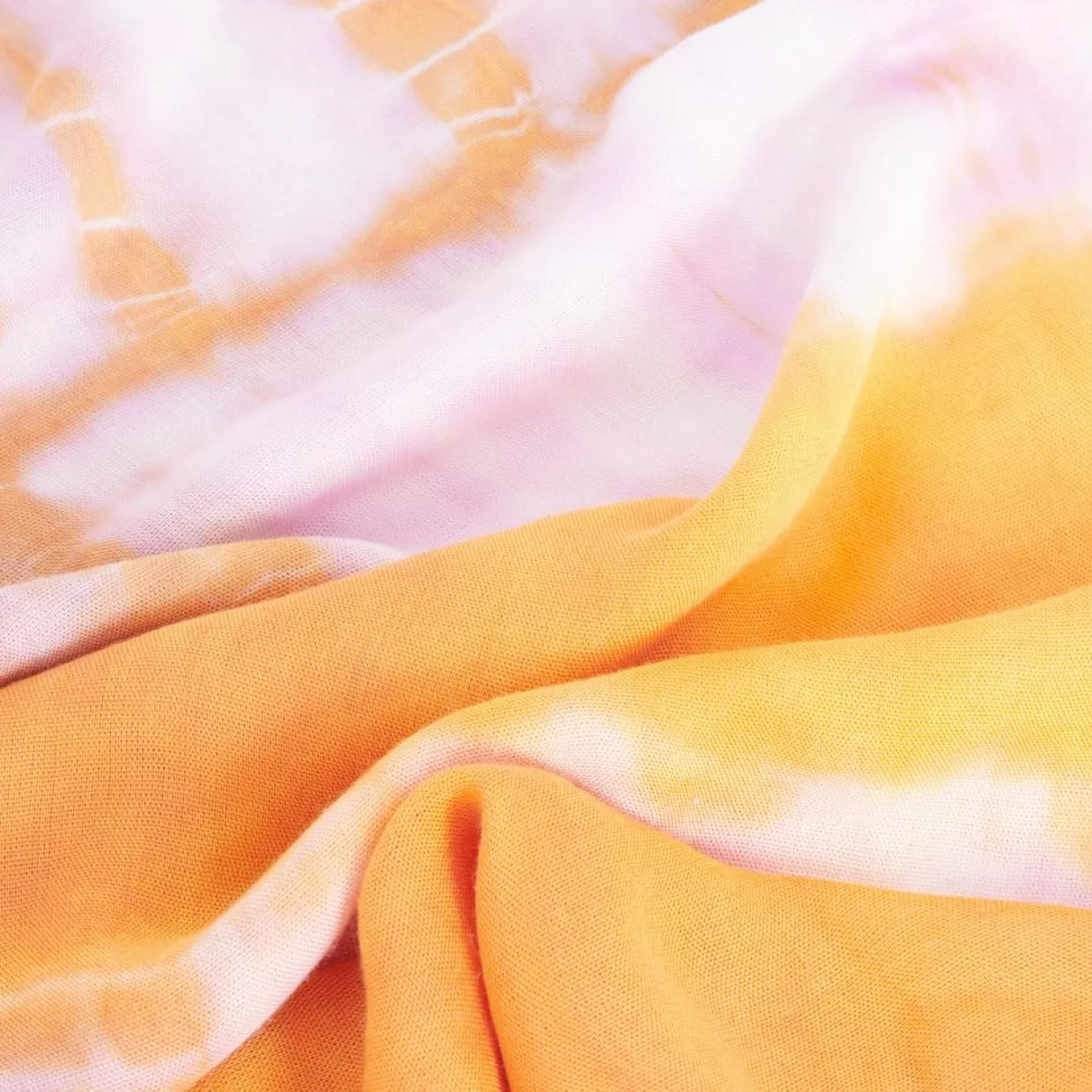 Femme Caroll Echarpes, Foulards^Foulard Livia tie and dye orange - 184x74 cm