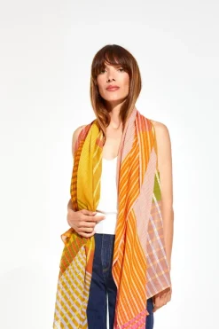 Femme Mapoesie Echarpes, Foulards^Foulard Vibrant Fruity 100 X 190Cm