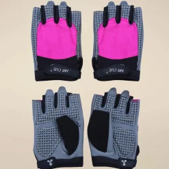Gants de Musculation rose/noir-Onamaste New