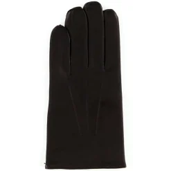 Homme Maison Fabre Gants, Moufles^Gants en Cuir d'Agneau doublure Laine Heritage Rivoli moca