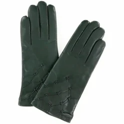 Gants en Cuir d'Agneau doublure Laine Yvette fer-Maison Fabre New