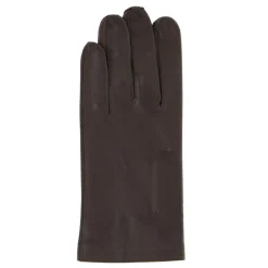 Homme Georges morand Gants, Moufles^Gants en Cuir d'Agneau non doublés marron