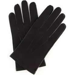 Homme Maison Fabre Gants, Moufles^Gants en Cuir de Chèvre Dalton marron foncé