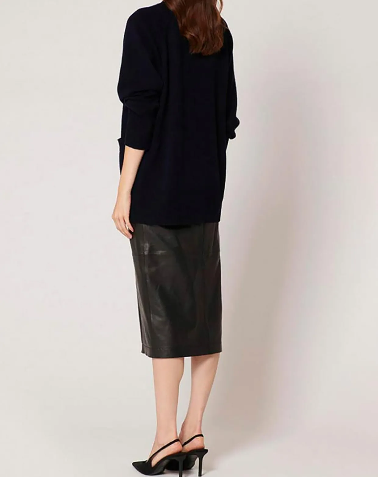Gilet 100% Laine Georgie marine-Zapa Discount