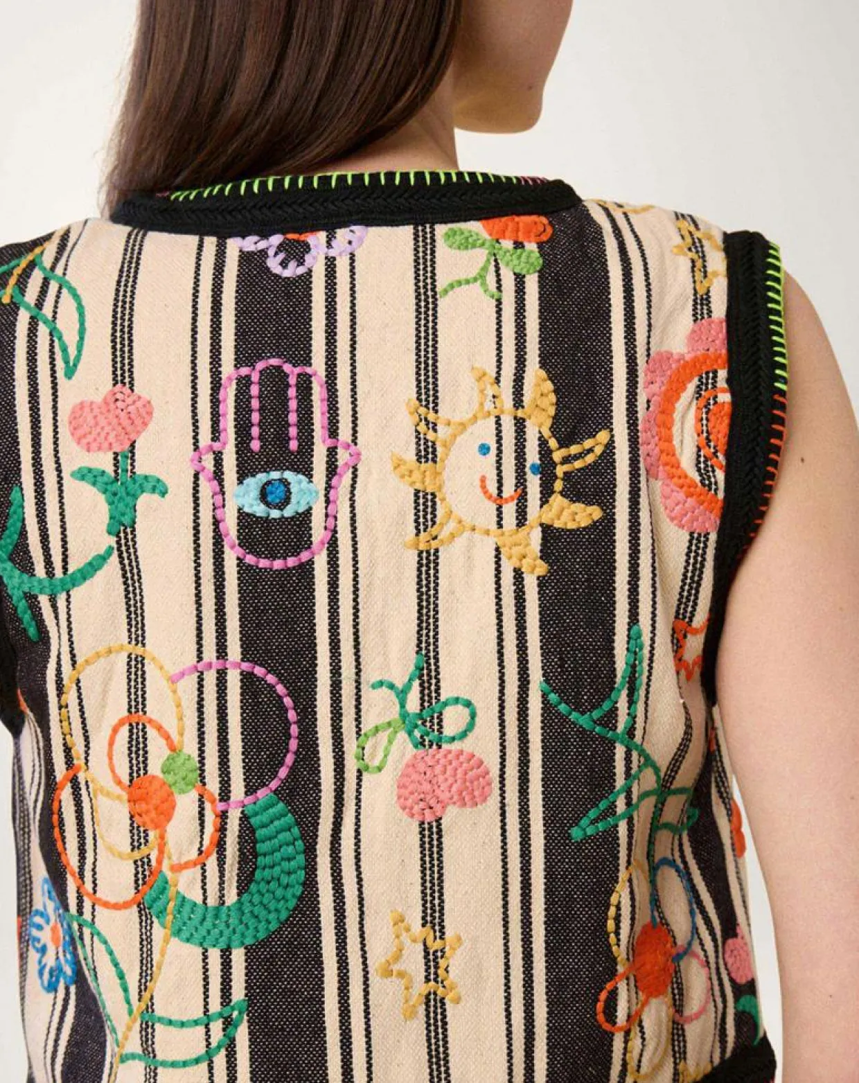 Femme Manoush Gilets Et Cardigans^Gilet Beldi stripes