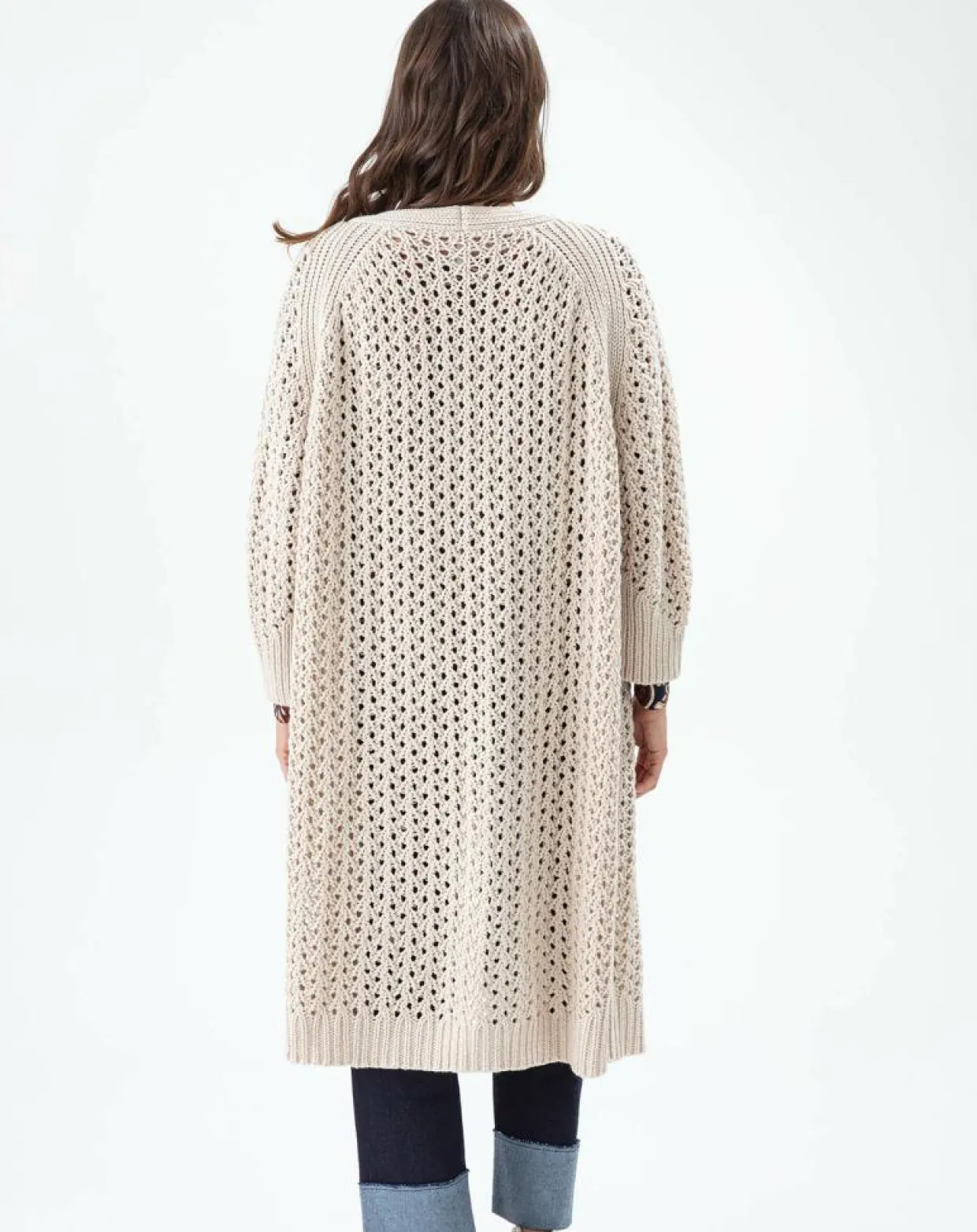 Femme Indies Gilets Et Cardigans^Gilet Carla naturel