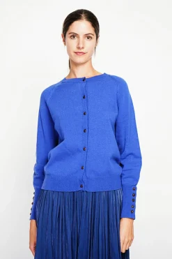 Femme Assuili Gilets Et Cardigans^Gilet col ras du cou royal