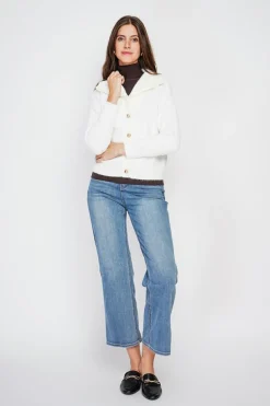 Femme C&Jo Gilets Et Cardigans^Gilet double col naturel