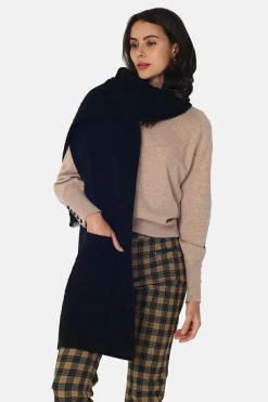 Femme Assuili Gilets Et Cardigans^Gilet en Cachemire mélangé grand col noir