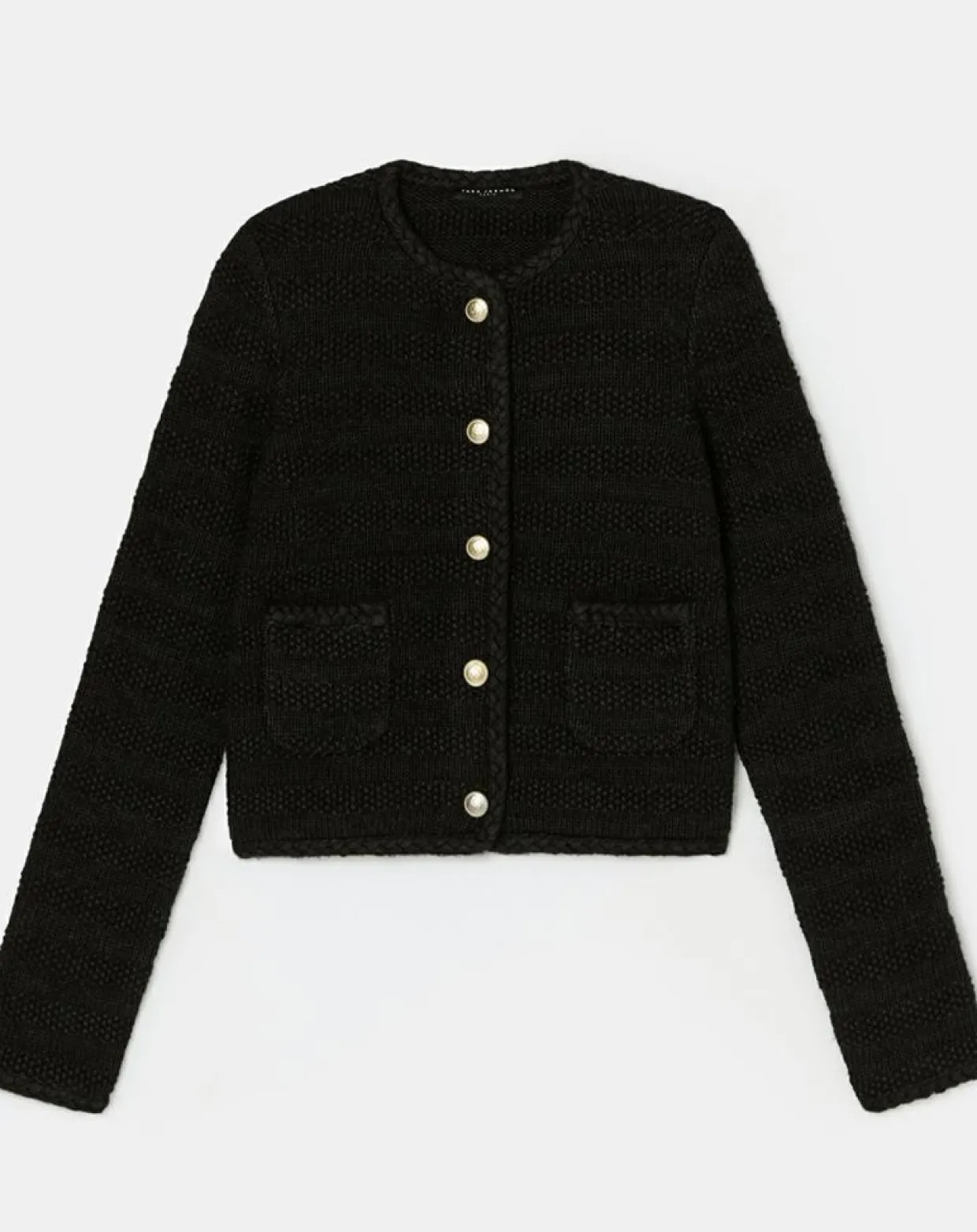 Femme Tara Jarmon Gilets Et Cardigans^Gilet en Coton & Laine Giuda nuit