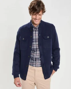 Homme Hackett London Gilets Et Cardigans^Gilet en Laine & Cachemire bleu marine