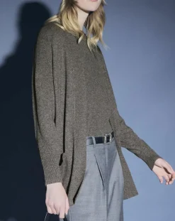 Gilet en Laine & Cachemire Susan gris foncé-Galeries Lafayette Hot