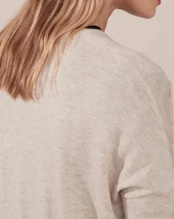 Femme Caroll Gilets Et Cardigans^Gilet en Laine mélangée Ashton beige