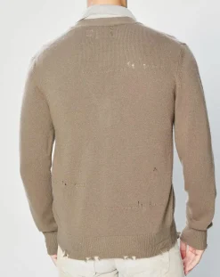 Gilet en Laine mélangée Tailored marron clair-Replay Online