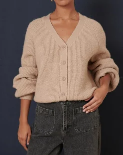 Femme Garance Paris Pulls^Gilet en Laine mélangée Tibet beige