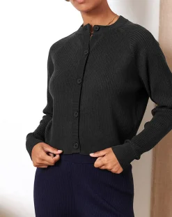Femme Garance Paris Gilets Et Cardigans^Gilet en Laine mélangée Timeo granit