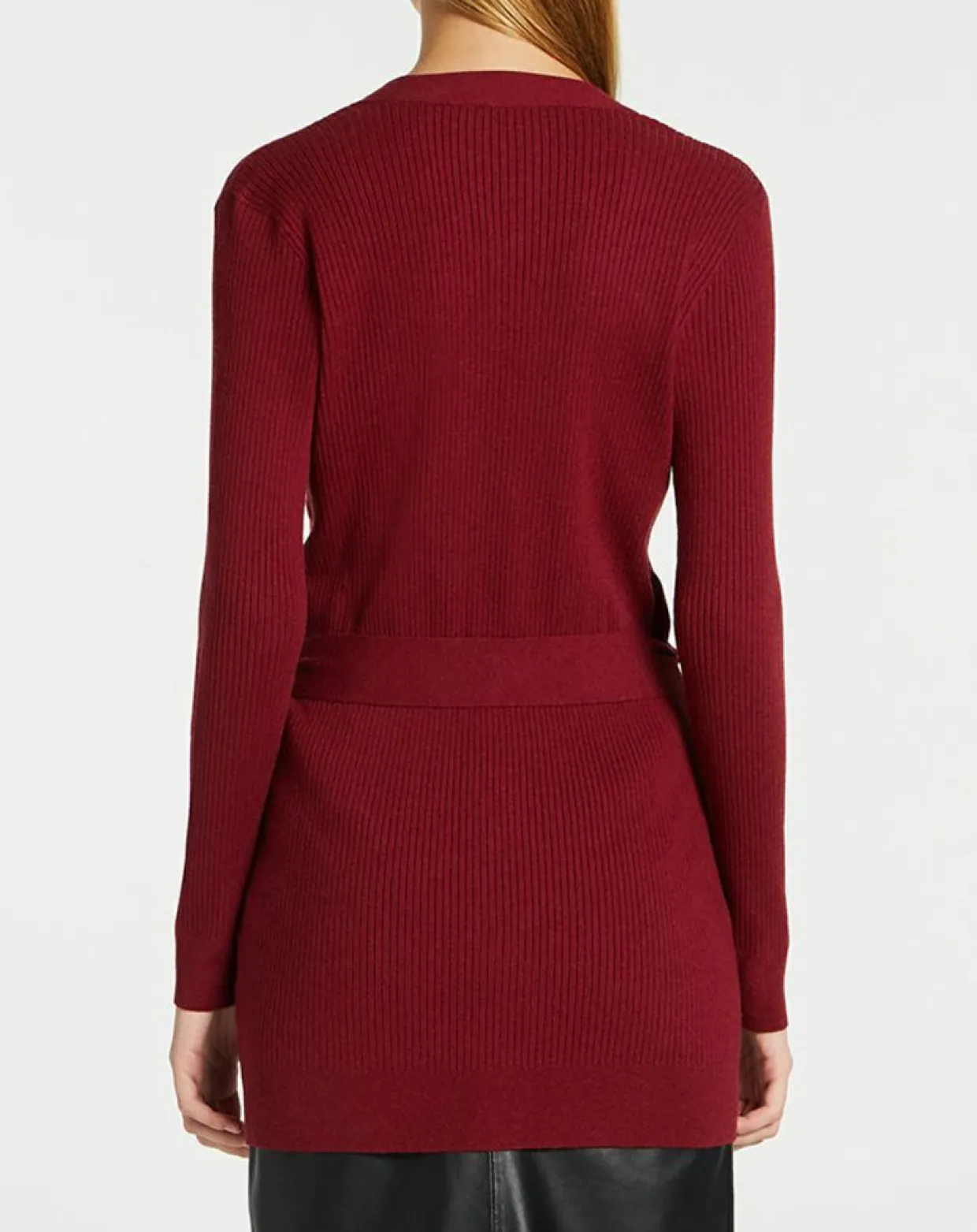 Femme Galeries Lafayette Gilets Et Cardigans^Gilet en Maille côtelée stretch Fernand bordeaux