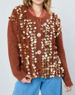 Femme Manoush Gilets Et Cardigans^Gilet en Mohair & Laine mélangés Pampille écureuil