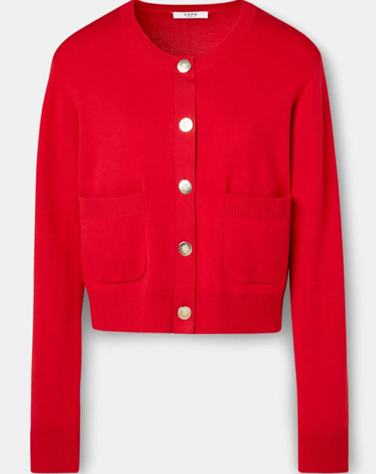 Gilet Gwendoline rouge-Zapa Online