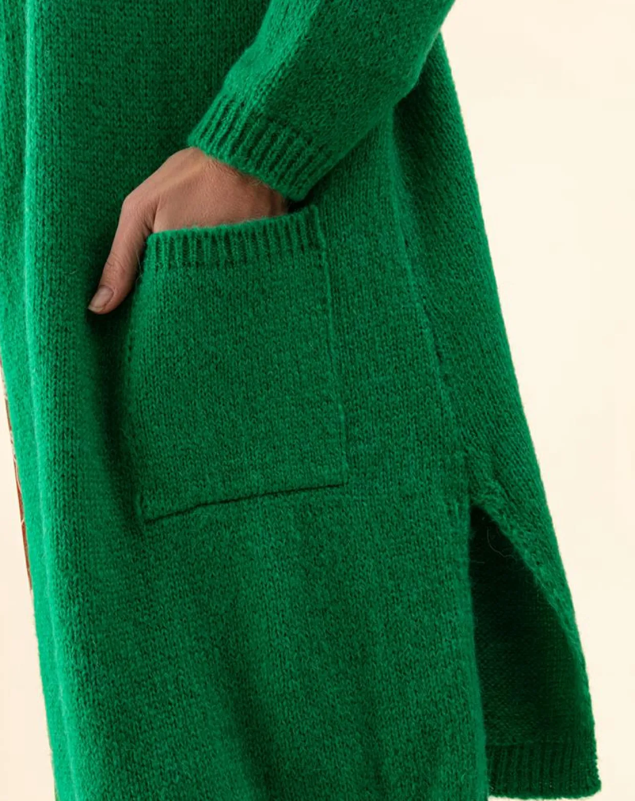 Femme Indies Gilets Et Cardigans^Gilet Isaac vert