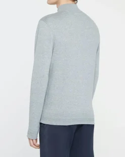 Homme Hackett London Gilets Et Cardigans^Gilet Jersey zippé gris
