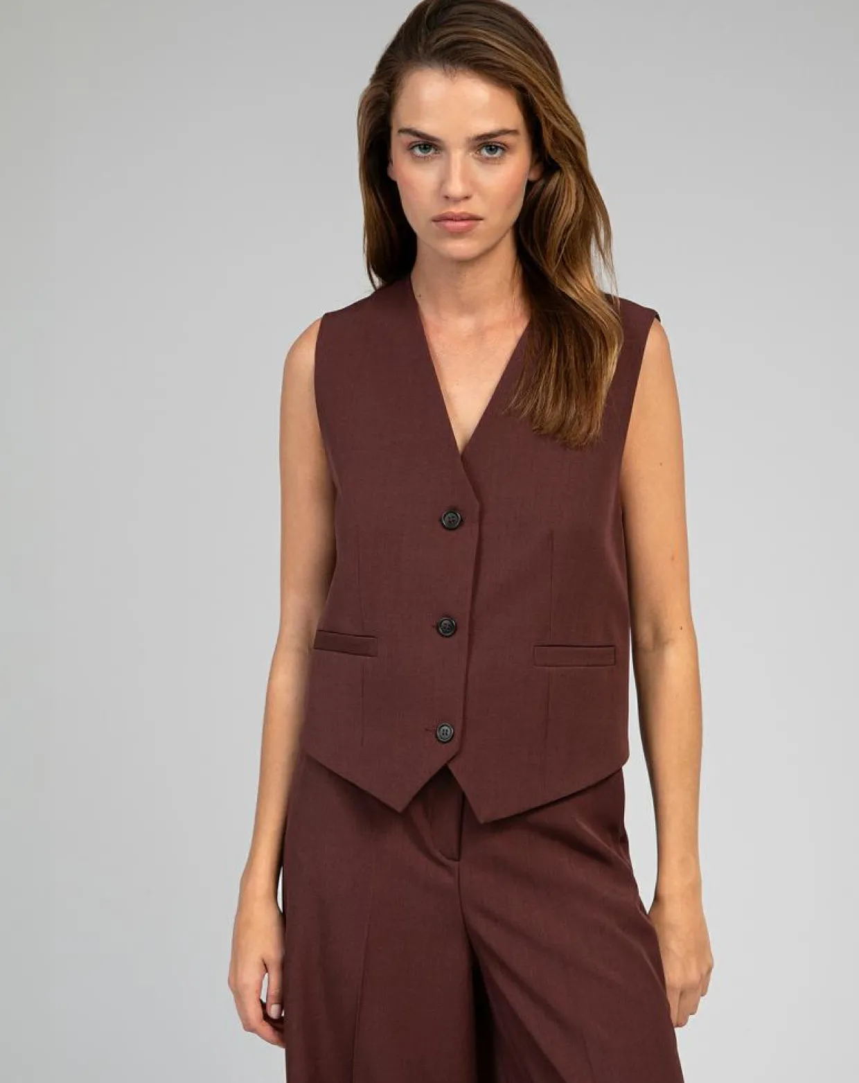 Gilet Kimolo chocolat-An'ge Hot