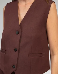 Gilet Kimolo chocolat-An'ge Hot