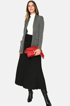Femme Assuili Gilets Et Cardigans^Gilet long en Cachemire mélangé col châle loup