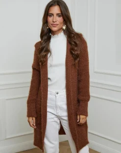 Gilet Lucie tabac-Alice & Charlotte Discount
