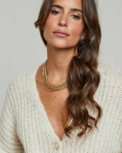 Gilet Manon beige-L'Armoire de Suzette Clearance