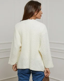 Femme Alice & Charlotte Gilets Et Cardigans^Gilet Manon blanc