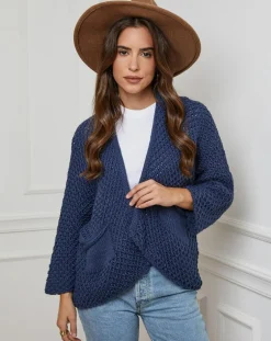Femme Alice & Charlotte Gilets Et Cardigans^Gilet Manon marine