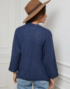 Femme Alice & Charlotte Gilets Et Cardigans^Gilet Manon marine