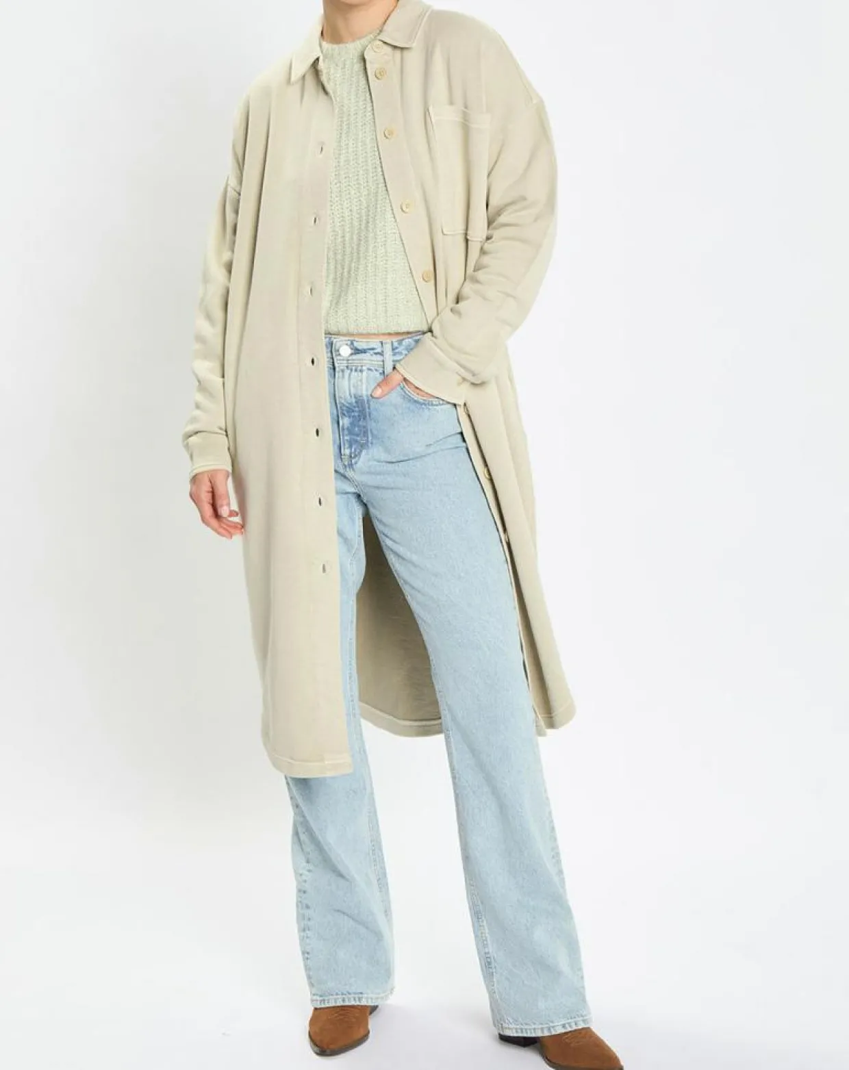 Gilet Maxi beige-Marc O'Polo Sale